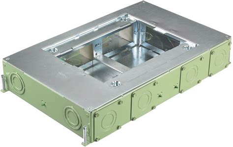 hubbell 3 gang steel floor box|hubbell system one universal cover.